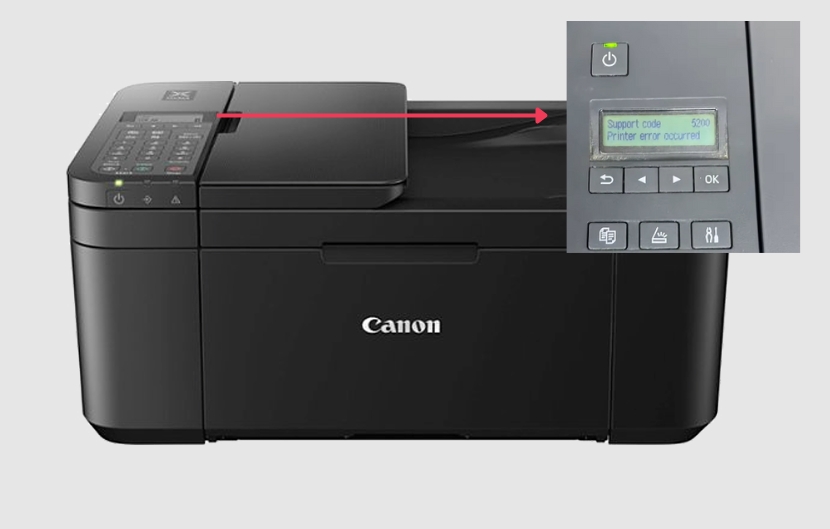 How to Diagnose Canon Error Code 5200