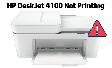 HP DeskJet 4100 Not Printing