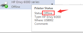 Preliminary Checks for Resolving the HP Envy 6000 Offline Issue