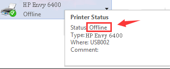 Quick Fixes for HP Envy 6400 Offline Issue